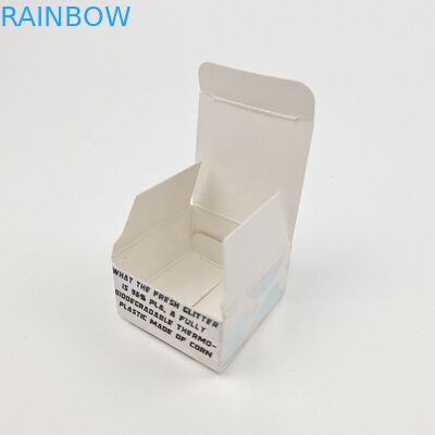 Countertop Tear Away Display Box Packaging White Cardboard Display Boxes