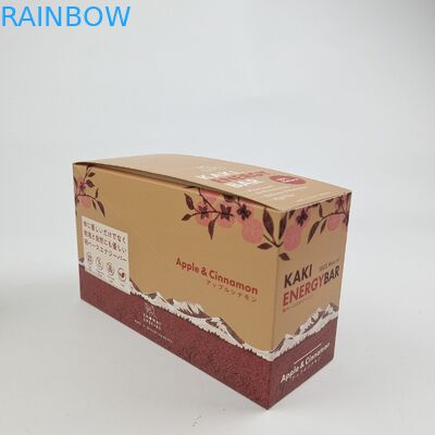 Foldable Custom Cardboard Retail Displays Gummies Candy Packaging Paper Box