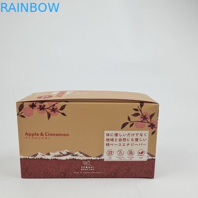 Foldable Custom Cardboard Retail Displays Gummies Candy Packaging Paper Box