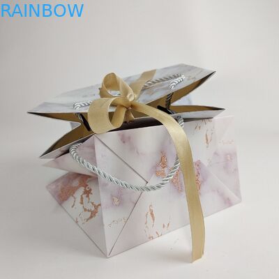 Customized Paper Bags Biodegradable Paper Pouch For Shopping With Logo Printing