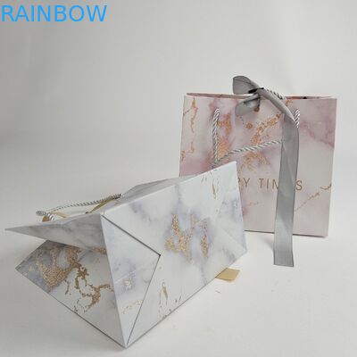 Customized Paper Bags Biodegradable Paper Pouch For Shopping With Logo Printing