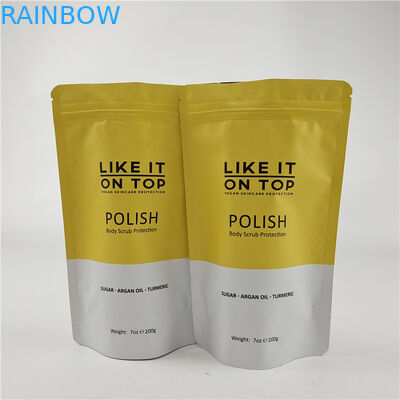 Customized Size Design Stand Up Pouch With Zipper Gravure/Digital Printed Packaging Pouch