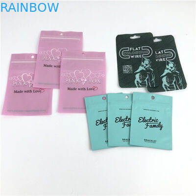 Easy Tear Line Three Side Sealed Mylar Packaging Bag With Zipper Customized Size Design