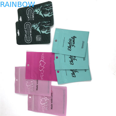 Easy Tear Line Three Side Sealed Mylar Packaging Bag With Zipper Customized Size Design