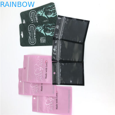 Easy Tear Line Three Side Sealed Mylar Packaging Bag With Zipper Customized Size Design