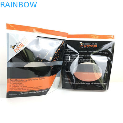 Matt Aluminum Foil Stand Up Pouch Ziplock Gravure Printing Customized Color