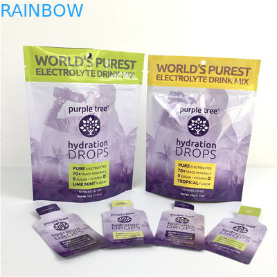 10 Colors Custom Matt Aluminum Foil Stand Up Pouch Ziplock Doypack Bag For Food