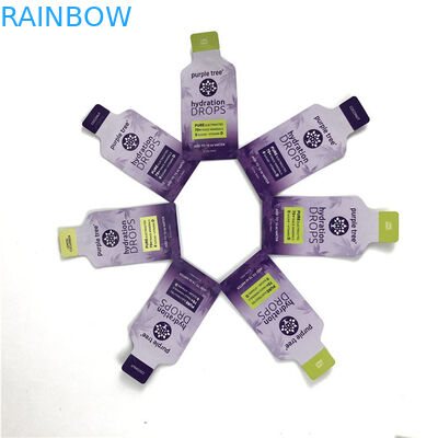 10 Colors Custom Matt Aluminum Foil Stand Up Pouch Ziplock Doypack Bag For Food