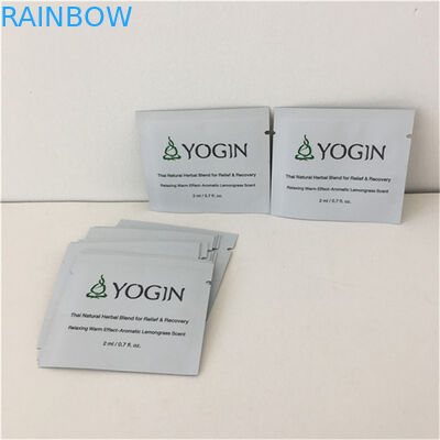 Eco Friendly Mylar Three Side Sealed Bag With Zipper Customized Size