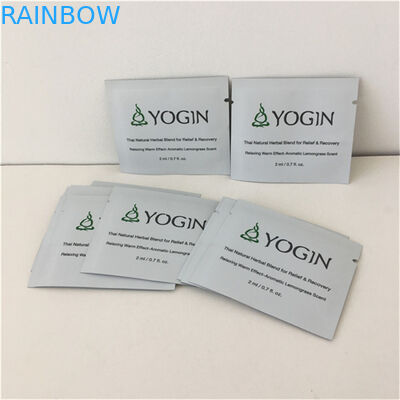 Eco Friendly Mylar Three Side Sealed Bag With Zipper Customized Size