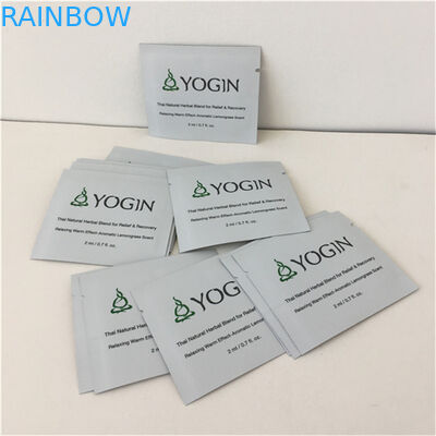 Eco Friendly Mylar Three Side Sealed Bag With Zipper Customized Size