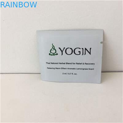 Eco Friendly Mylar Three Side Sealed Bag With Zipper Customized Size