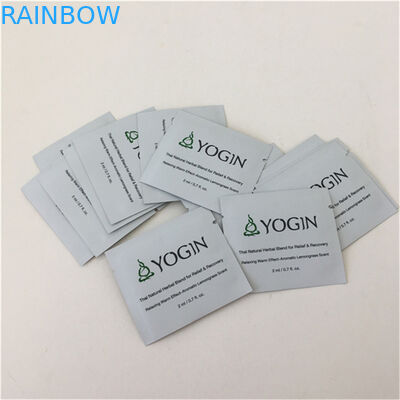 Eco Friendly Mylar Three Side Sealed Bag With Zipper Customized Size