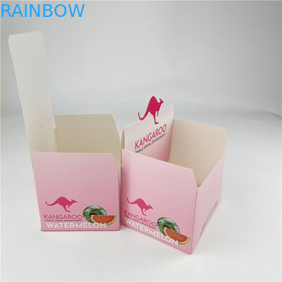 Custom Digital Printing Corrugated Counter Display Retail Cardboard Counter Display Boxes