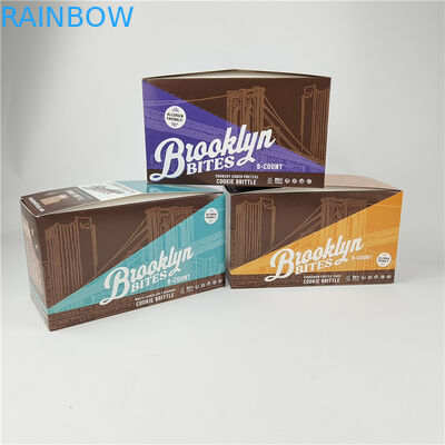 Recyclable Foldable Cardboard Counter Display Boxes Retail Shop Shelf Ready Display Paper Box