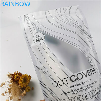 Food Packaging Stand Up Zipper Pouch Heat Seal Food Grade Plastic Packaging Bags