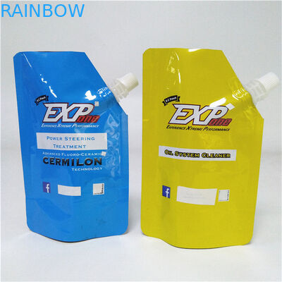 Recyclable Beverage Drinking  Spout Packaging Bags Plastic Liquid Pouch