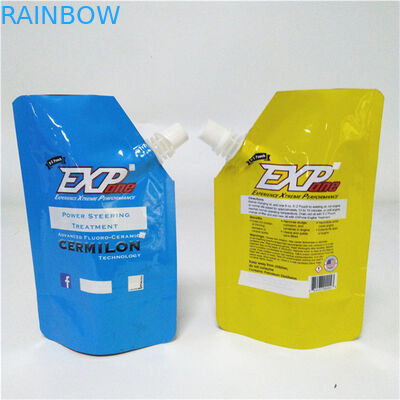 Recyclable Beverage Drinking  Spout Packaging Bags Plastic Liquid Pouch
