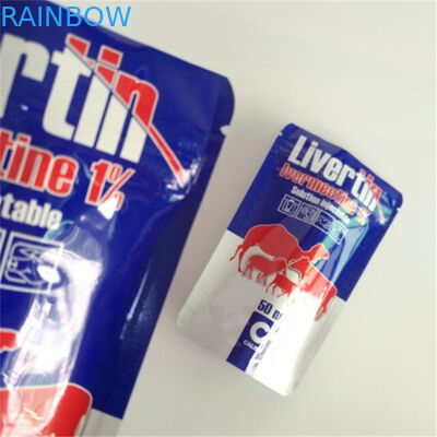 Customized Size Design Laminated Aluminum Foil Mylar Bags Sachets Packaging Storage