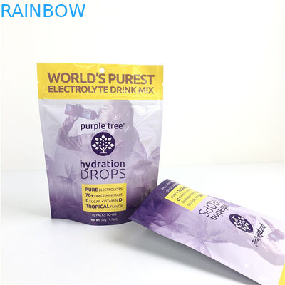 Hot Custom Logo Glossy Finish Customized Size and Design Needs Aluminum Foil Mylar Doypack