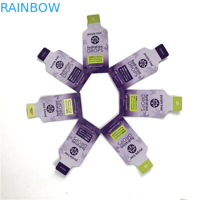 Hot Custom Logo Glossy Finish Customized Size and Design Needs Aluminum Foil Mylar Doypack