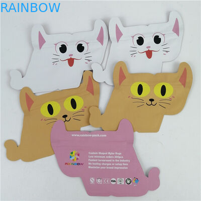 Top Quality Custom Logo Printed Advanced Special Shape Packaging Plastic Foil Pouch Bag