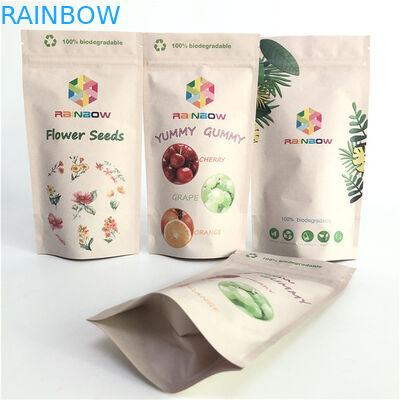 Custom Food Grade Smell Proof Moisture Proof Aluminium PE Material For Snack Packaging