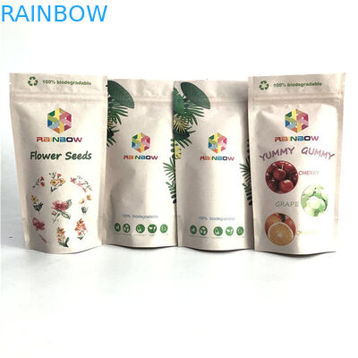 Custom Food Grade Smell Proof Moisture Proof Aluminium PE Material For Snack Packaging