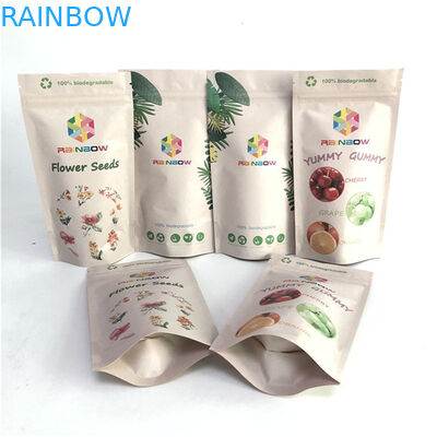 Custom Food Grade Smell Proof Moisture Proof Aluminium PE Material For Snack Packaging