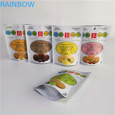 Hot Custom Logo Stand Up Pouch With Zipper Gravure/Digital Printed Packaging Pouch