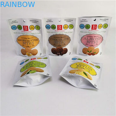 Hot Custom Logo Stand Up Pouch With Zipper Gravure/Digital Printed Packaging Pouch