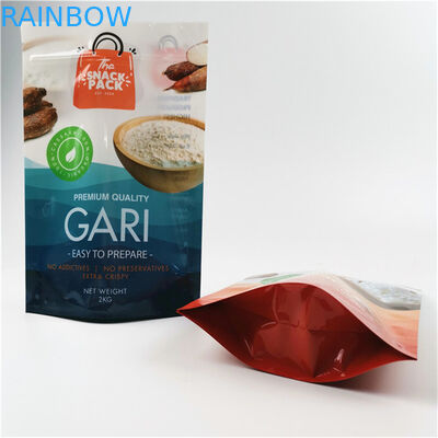 Eco-Friendly and Safe Material Glossy Finish Customized Size and Design Needs Aluminum Foil Mylar Doypack