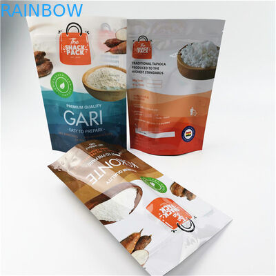 Eco-Friendly and Safe Material Glossy Finish Customized Size and Design Needs Aluminum Foil Mylar Doypack