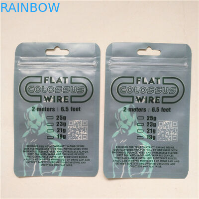 Promotion Recyclable Quality Assurance Three Side Sealed Mylar Packaging Bag With Zipper Customized Size Design