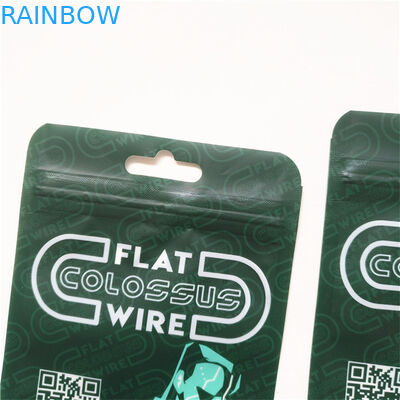 Promotion Recyclable Quality Assurance Three Side Sealed Mylar Packaging Bag With Zipper Customized Size Design