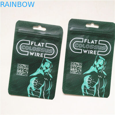 Promotion Recyclable Quality Assurance Three Side Sealed Mylar Packaging Bag With Zipper Customized Size Design