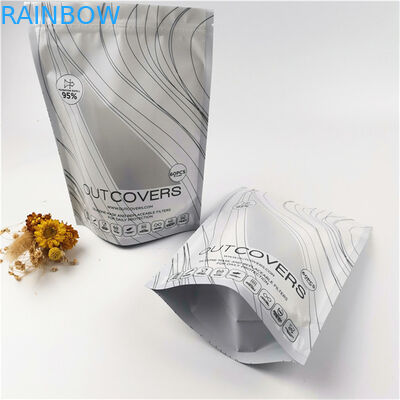 Customized Size and Design Needs with Private Logo Zipper Plastic Stand Up Zip Lock Packaging Bag Packs