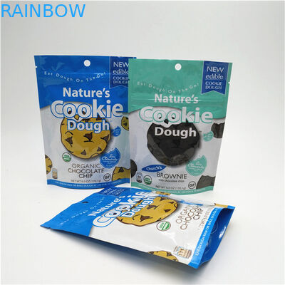 Heat Seal Custom Logo Printed Stand Up Zipper Pouch Resealable Plastic Food Packaging