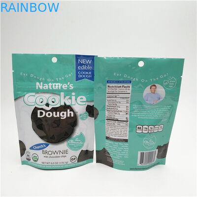 Best Selling Heat Seal Custom Logo Printed Stand Up Zipper Pouch Resealable Plastic Food Seal Packaging