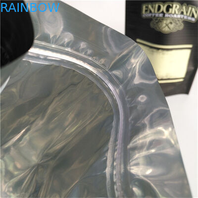 Storage Custom Logo Printed Stand Up Zipper Pouch Resealable Plastic Food Seal Coffee Bag