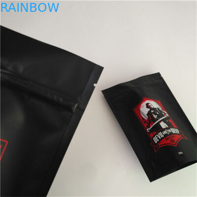 Stand Up Pouch With Zipper Matt Finish Customized Size and Design Needs Aluminum Foil Mylar Doypack