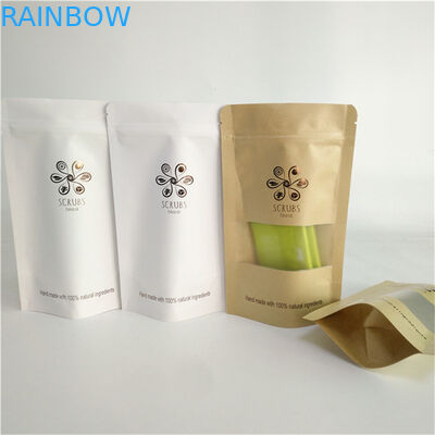 Customized Size Stand Up Pouch with Zipper and Gravure Printing Heat Seal for Snack Packaging