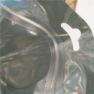 Food Packaging Material Aluminum Foil Moisture Proof Stand Up Pouches for Snack Bag Packaging with Zipper