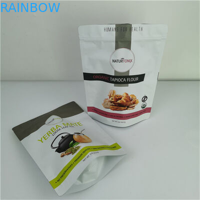 Environmental Friendly Custom Private Logo Smooth Storage Packaging Plastic Foil Pouch Bag for Powder