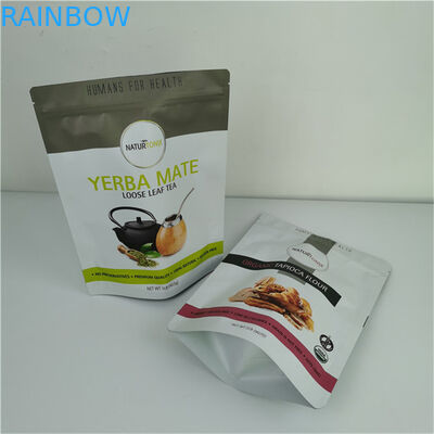 Environmental Friendly Custom Private Logo Smooth Storage Packaging Plastic Foil Pouch Bag for Powder