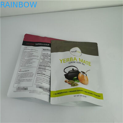 Environmental Friendly Custom Private Logo Smooth Storage Packaging Plastic Foil Pouch Bag for Powder