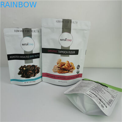 Environmental Friendly Custom Private Logo Smooth Storage Packaging Plastic Foil Pouch Bag for Powder