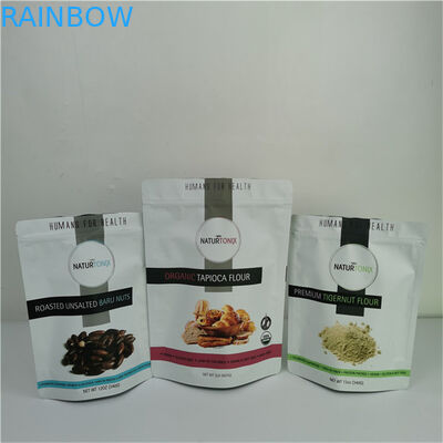 Environmental Friendly Custom Private Logo Smooth Storage Packaging Plastic Foil Pouch Bag for Powder