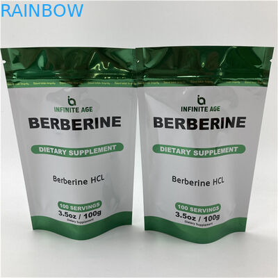 Wholesale Custom Printed Standing Up Empty Pouch Quality Assurance Packaging Mylar  Aluminum Foil Bags With Tear Notch