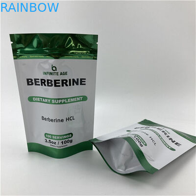 Wholesale Custom Printed Standing Up Empty Pouch Quality Assurance Packaging Mylar  Aluminum Foil Bags With Tear Notch